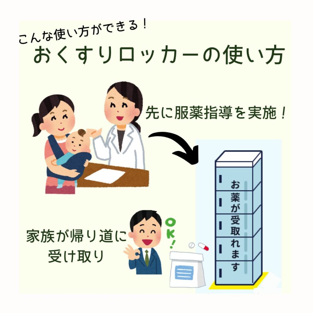 おくすりロッカーの使い方