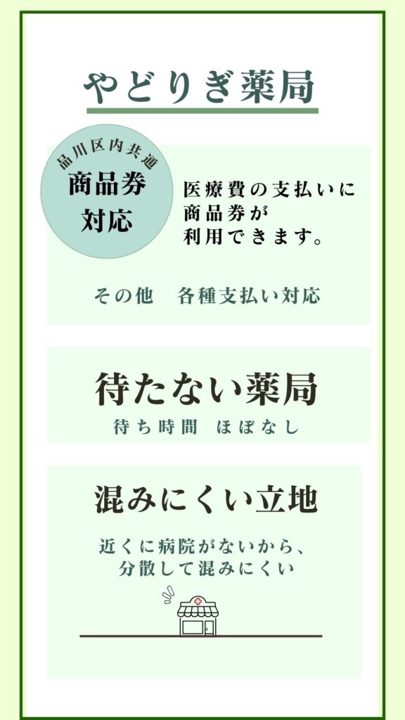 品川区プレミアム商品券で医療費のお支払いができます